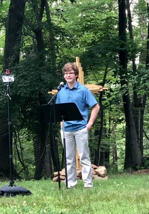 Youth preaching on Youth Sunday